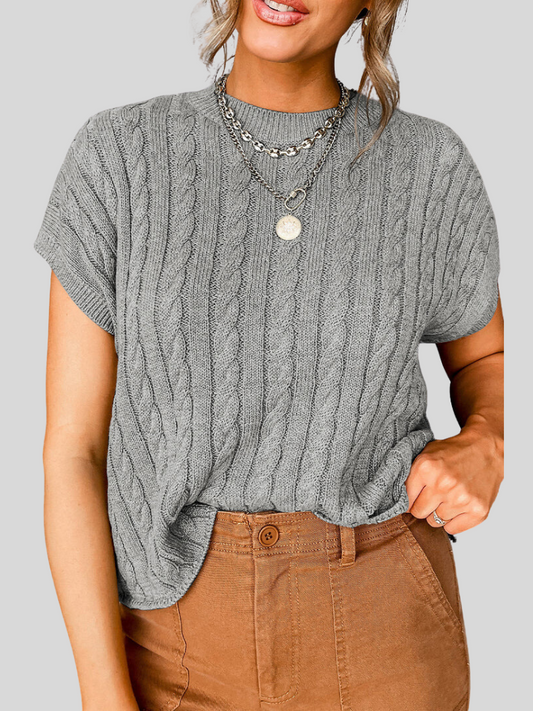 Zara Short Sleeve Sweater